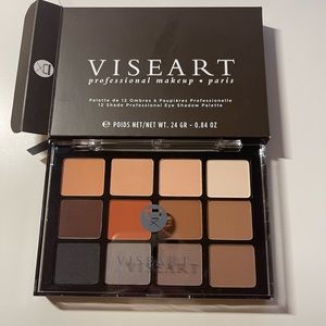 Viseart neutral mattes 01 12 pan eyeshadow palette